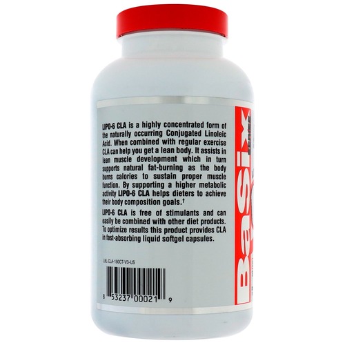 Nutrex Линолевая кислота, Lipo-6 CLA 90 капсул