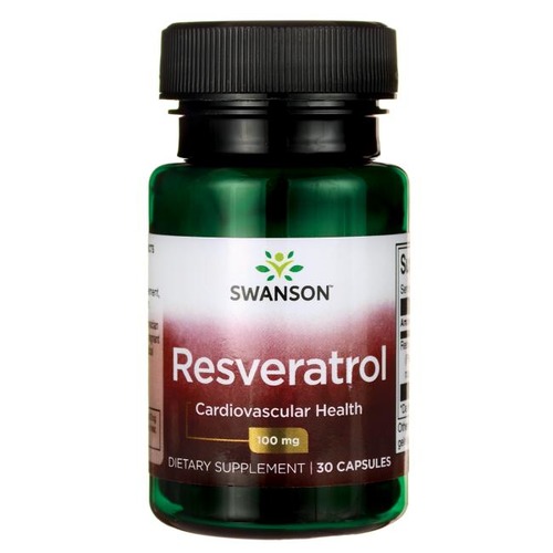 Swanson Ресвератрол 100 мг, 30 капсул