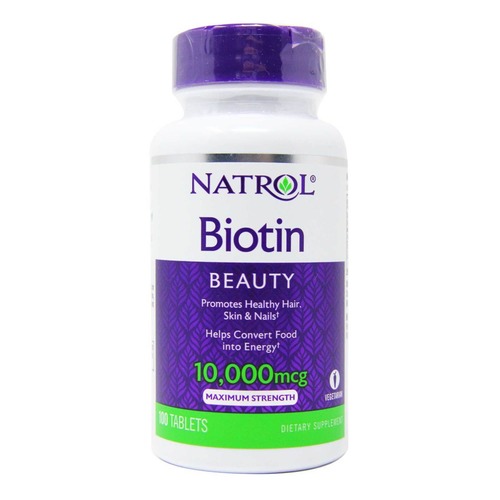 Natrol Биотин 10,000 мкг, 100 таблеток