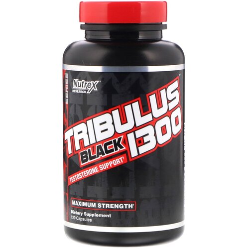 Nutrex Трибулус, Tribulus Black 1300 мг, 120 капсул
