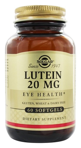 Solgar Лютеин 20 мг, 60 капсул