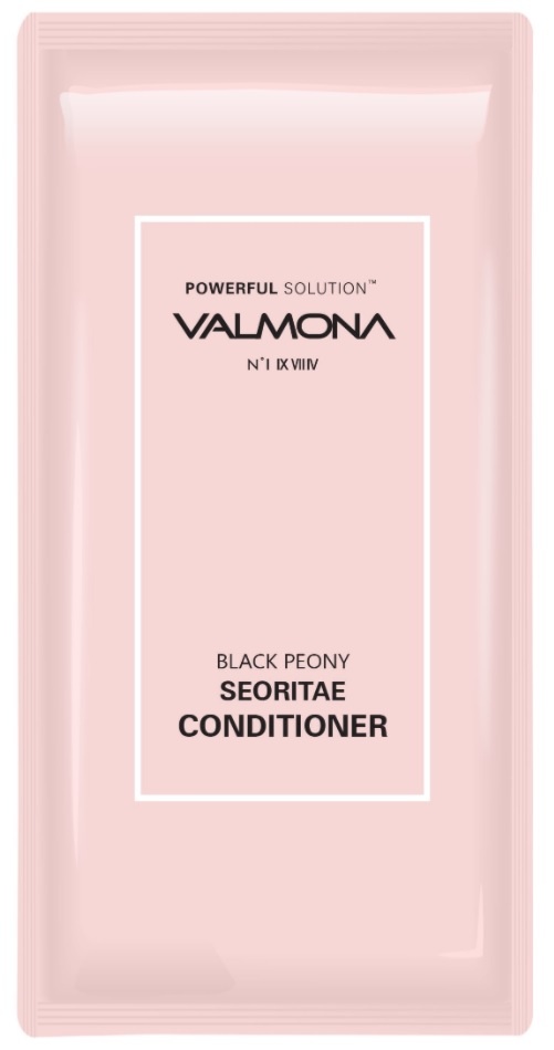  VALMONA Кондиционер для волос ЧЕРНЫЙ ПИОН/БОБЫ, Black Peony Seoritae Nutrient Conditioner 10 мл