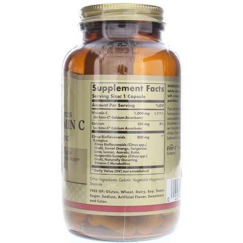 Solgar Витамин C, Ester-C 1000 мг, 50 капсул