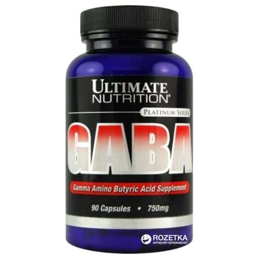 Ultimate Nutrition GABA 750 mg (90 капс.)