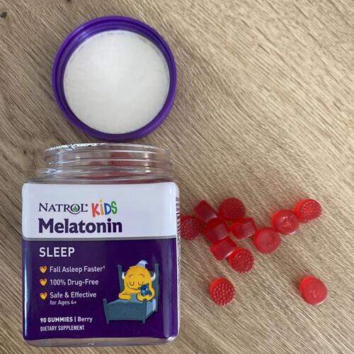 Natrol Мелатонин для детей от 4 лет, Kids 90 жевательных конфет