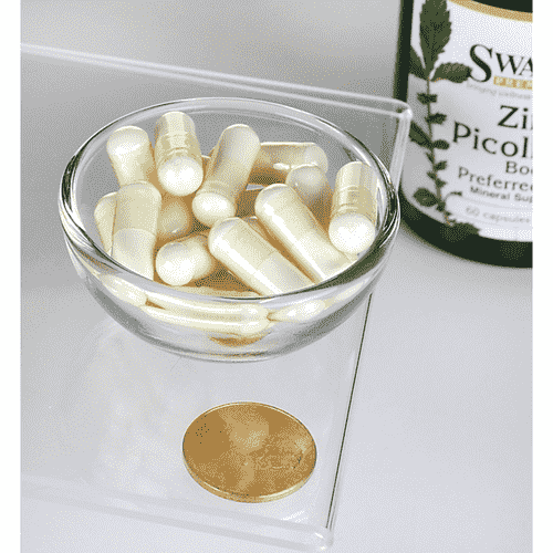 Swanson Цинк пиколинат 22 мг, 60 капсул