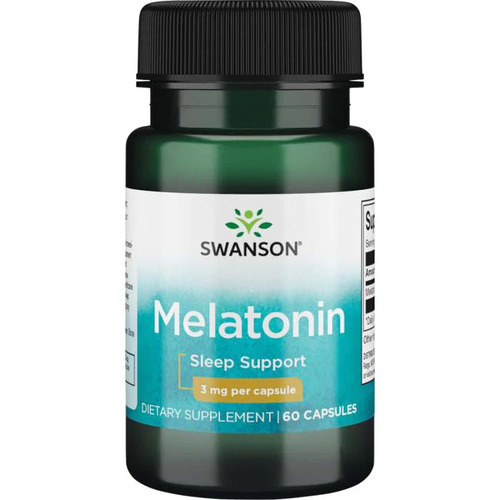 Swanson Мелатонин 3 мг, 60 капсул