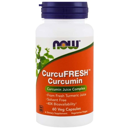 Now Foods Куркумин, CurcuFresh 700 мг, 60 капсул