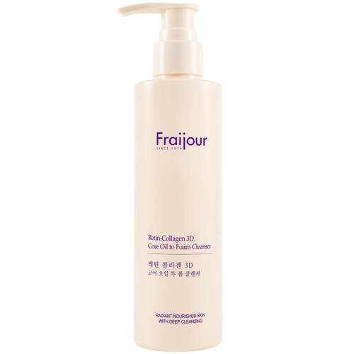 Fraijour, Гидрофильное масло-пенка для лица, Retin-Collagen 3D Core Oil to Foam Cleanser, 210 мл 