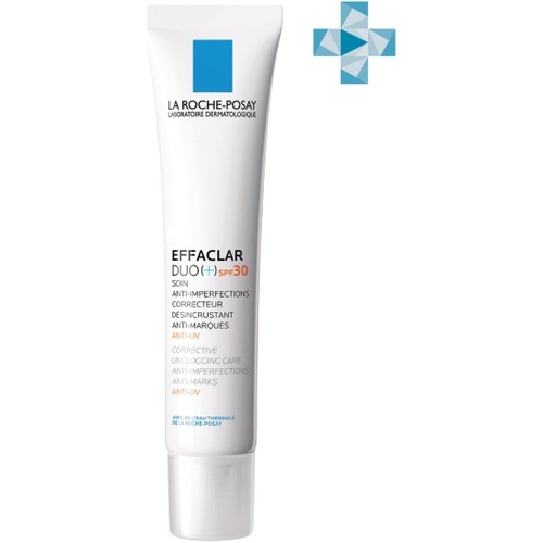 La Roche Posay Effaclar DUO (+) SPF30 Корректирующий крем-гель для проблемной кожи и постакне, 40 мл