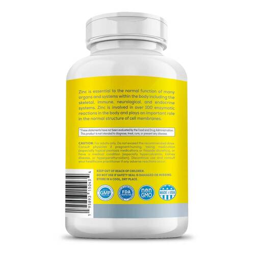 Proper Vit незаменимый цинк глюконат 25 мг, 120 таблеток