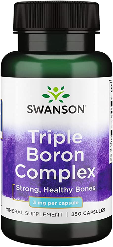 Swanson Бор тройной комплекс 3 мг, 250 капсул