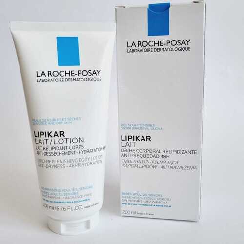 La Roche Posay Lipikar Lait Молочко для очень сухой кожи без отдушки, 200 мл