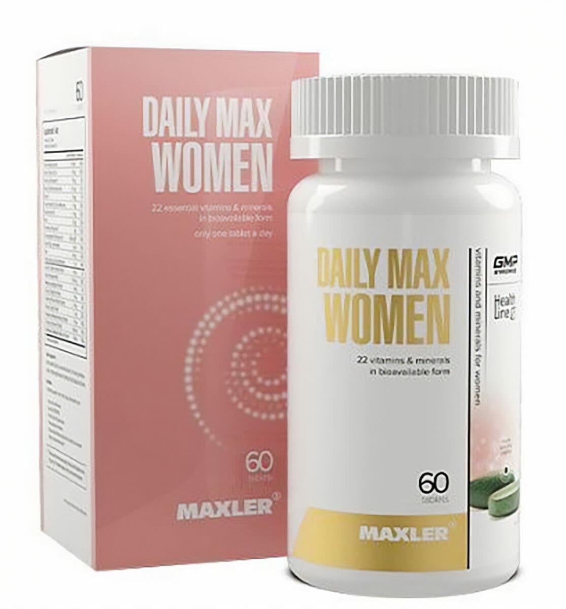 Maxler Мультивитамины для Женщин, Daily Max Women 60 таблеток