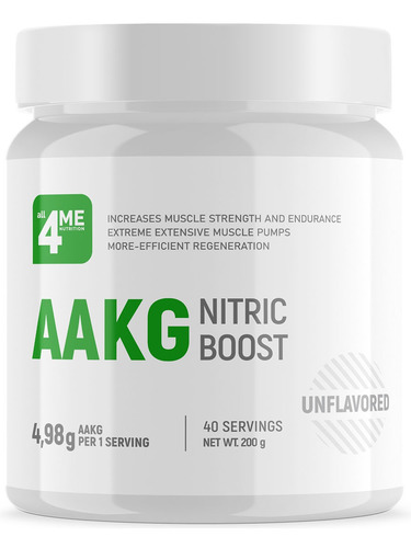 4Me Nutrition Аргинин, AAKG 200 гр