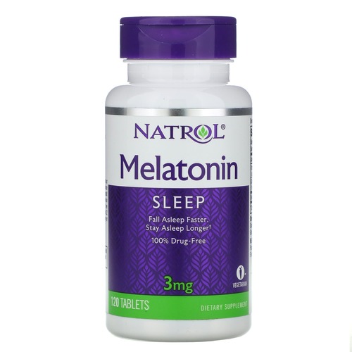 Natrol Мелатонин 3 мг, 120 таблеток