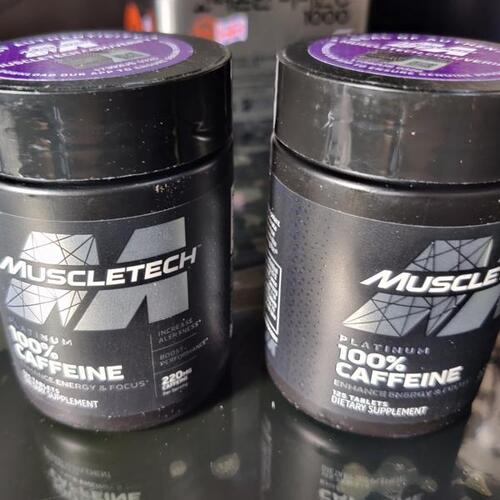 MuscleTech Кофеин, Platinum Caffeine 125 таблеток