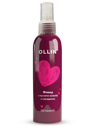 OLLIN Professional Флюид с маслами жожоба и макадамии, 120 мл