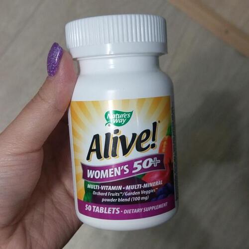 Nature's Way Мультивитамины для Женщин 50+, Alive! Women's 50 таблеток