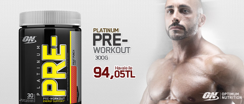 Optimum nutrition Предтреник, Platinum Pre-workout 240 гр