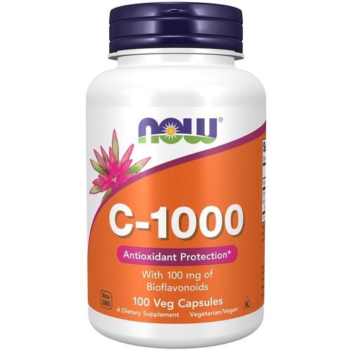 Now Foods Витамин С-1000, 100 капсул
