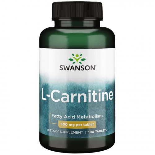 Swanson L-Карнитин 500 мг, 100 таблеток