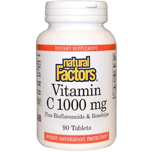Natural Factors Витамин C, Plus 1000 мг, 90 таблеток