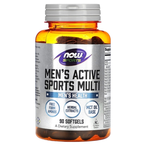 Now Foods Мультивитамины для Мужчин, Men's active sports multi 90 капсул