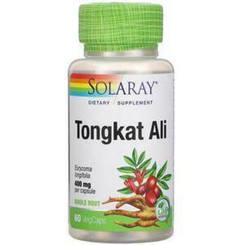 Solaray Tongat Ali, 60 капсул