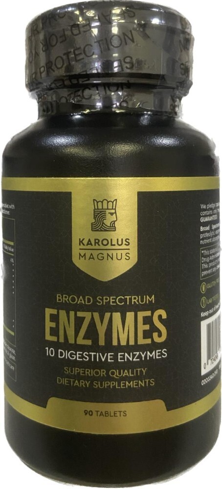 Karolus Magnus Enzymes Энзимы, Пищеварительные ферменты, 90 таблеток
