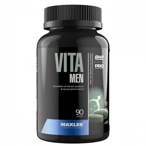 Maxler Мультивитамины для Мужчин, Vita Men 90 таблеток