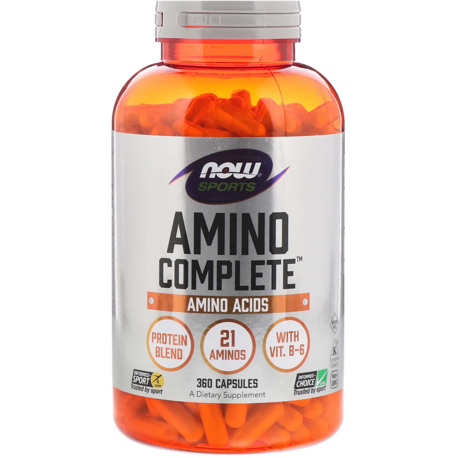Now Foods Аминокислотый комплекс, Amino Complete 120 капсул