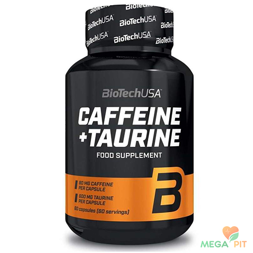 BioTech USA Кофеин + Таурин, power force 60 капсул