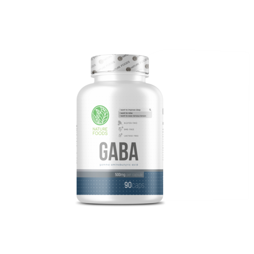 Nature Foods ГАБА 500 мг, 90 капсул