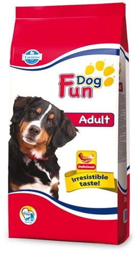 Farmina, Fun Dog, Сухой корм для взрослых собак активных пород (курица), 20 кг
