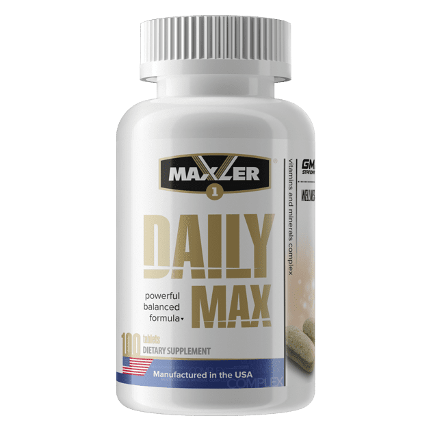 Maxler Мультивитамины, Daily Max 100 таблеток
