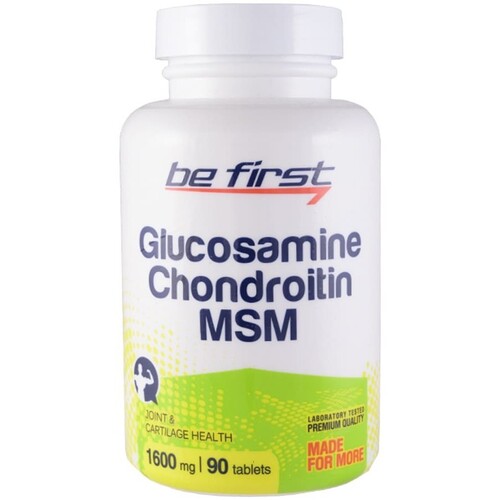 Be First Хондроитин + Глюкозамин + МСМ, 90 таблеток