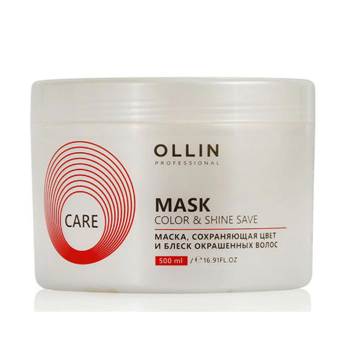 OLLIN Professional Care Маска сохраняющая цвет и блеск окрашеных волос, 500 мл
