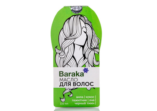 Baraka Масло для волос Амла, 110 мл