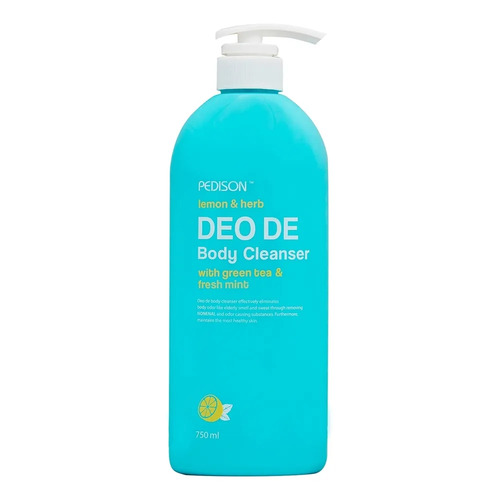 Pedison, Гель для душа лимон-мята, Deo De Body Cleanser, 750 мл