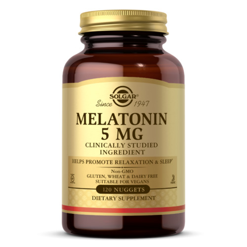 Solgar Мелатонин 5 мг, 120 жевательных таблеток		
