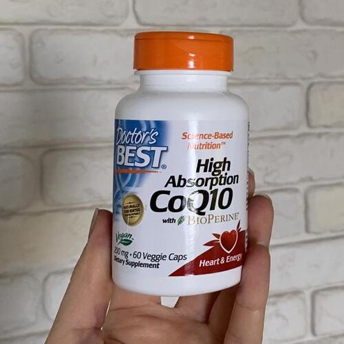 Doctors Best Коэнзим Q10 + BioPerine 200 мг, 60 таблеток