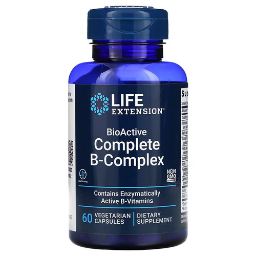 Life Extension Б-комплекс, B-Complex 60 капсул