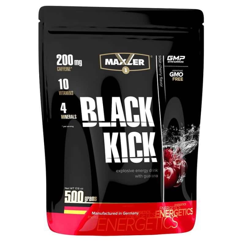 Maxler Изотоник + Кофеин, Black Kick 500 гр Пакет