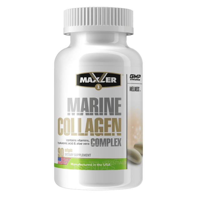 Maxler Коллаген Морской, Marine Collagen Complex 90 капсул