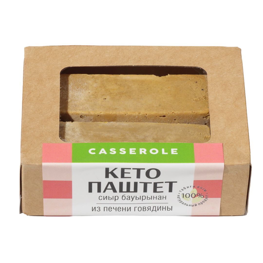 Casserole, Кето-Паштет (Говяжья Печень), 140 гр