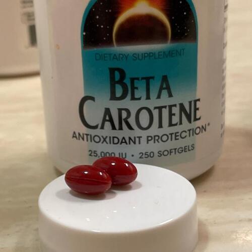 Source Naturals Бета-каротин, Beta-Carotene 25000 МЕ, 100 капсул 