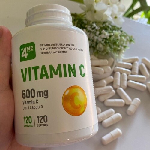 4Me Nutrition Витамин C 600 мг, 60 капсул