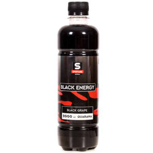 SportLine Гуаран Напиток, Black Energy 2000 мг, 500 мл