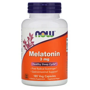 Now Foods Мелатонин 3 мг, 120 капсул